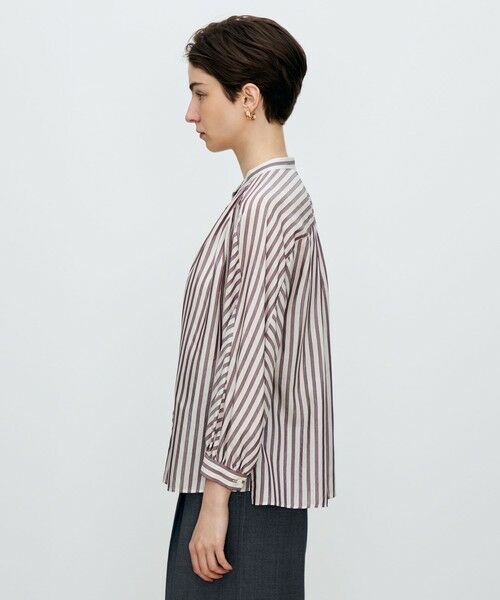 TOMORROWLAND / トゥモローランド シャツ・ブラウス（半袖以外） | トラックストライプ ヨークスリーブブラウス | 詳細3