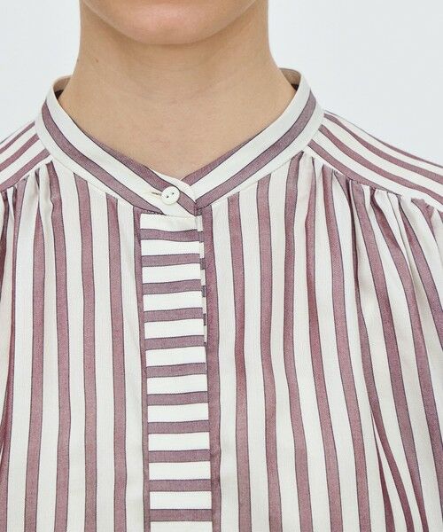 TOMORROWLAND / トゥモローランド シャツ・ブラウス（半袖以外） | トラックストライプ ヨークスリーブブラウス | 詳細5