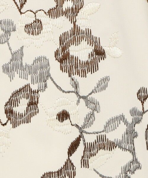 TOMORROWLAND / トゥモローランド シャツ・ブラウス(半袖以外) | タフタフラワーエンブロイダリー ボリュームボウタイブラウス | 詳細8