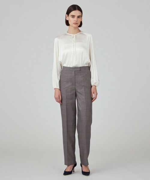 TOMORROWLAND / トゥモローランド スラックス・ドレスパンツ | TASMANIAN GLEN CHECK ストレートパンツ | 詳細2