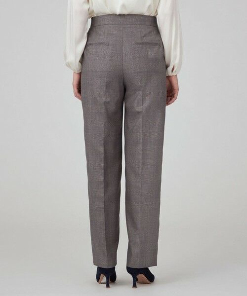 TOMORROWLAND / トゥモローランド スラックス・ドレスパンツ | TASMANIAN GLEN CHECK ストレートパンツ | 詳細5