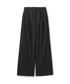 TOMORROWLAND / トゥモローランド その他パンツ | SILK AIR PANE タックワイドパンツ