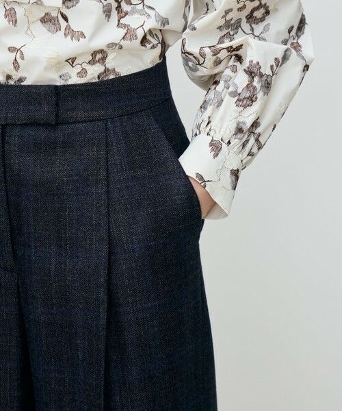 TOMORROWLAND / トゥモローランド その他パンツ | SILK AIR PANE タックワイドパンツ | 詳細8