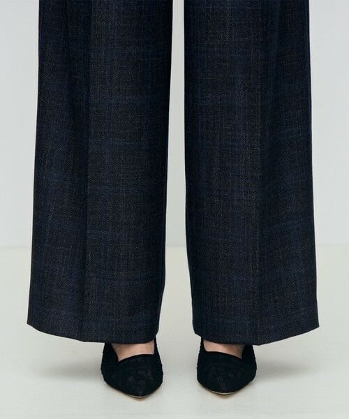 TOMORROWLAND / トゥモローランド その他パンツ | SILK AIR PANE タックワイドパンツ | 詳細9