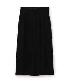 TOMORROWLAND / トゥモローランド ミニ・ひざ丈スカート | クリアーボイル アシンメトリープリーツスカート