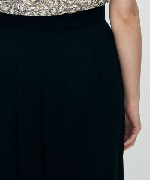 TOMORROWLAND / トゥモローランド ミニ・ひざ丈スカート | クリアーボイル アシンメトリープリーツスカート | 詳細6