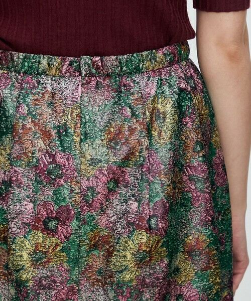 TOMORROWLAND / トゥモローランド ミニ・ひざ丈スカート | フラワーガーデン コクーンスカート | 詳細6