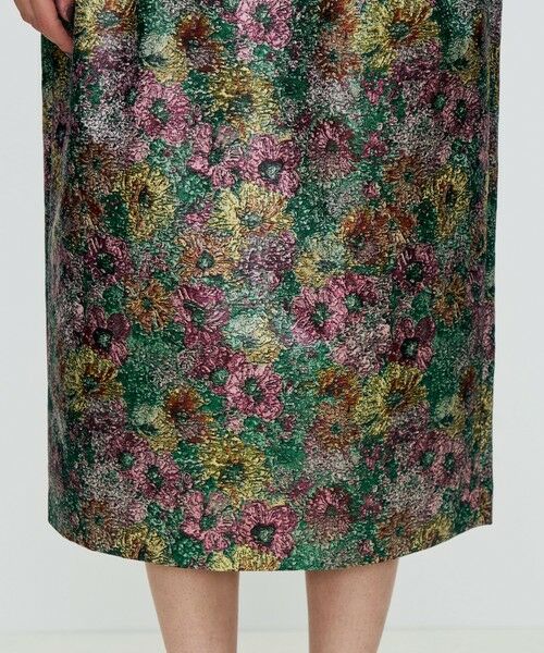 TOMORROWLAND / トゥモローランド ミニ・ひざ丈スカート | フラワーガーデン コクーンスカート | 詳細8