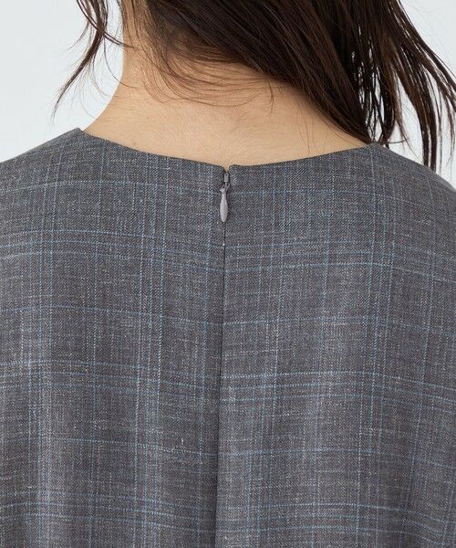 TOMORROWLAND / トゥモローランド ミニ丈・ひざ丈ワンピース | SUMMERTIME BLUE キャップスリーブワンピース | 詳細5