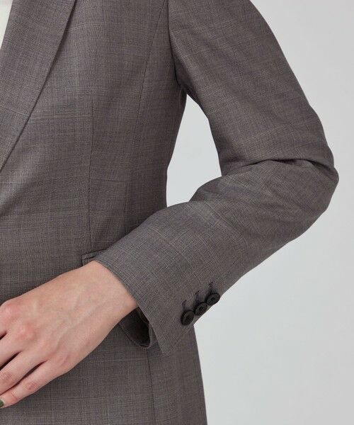 TOMORROWLAND / トゥモローランド テーラードジャケット | TASMANIAN GLEN CHECK ノッチドカラージャケット | 詳細7