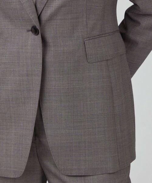 TOMORROWLAND / トゥモローランド テーラードジャケット | TASMANIAN GLEN CHECK ノッチドカラージャケット | 詳細9
