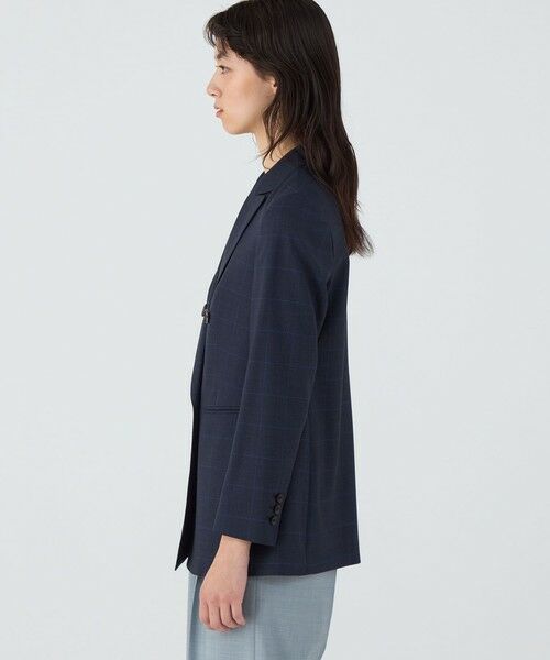 TOMORROWLAND / トゥモローランド テーラードジャケット | 365 BLUE WINDOWPANE ダブルブレストジャケット | 詳細3