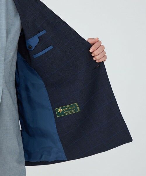 TOMORROWLAND / トゥモローランド テーラードジャケット | 365 BLUE WINDOWPANE ダブルブレストジャケット | 詳細5