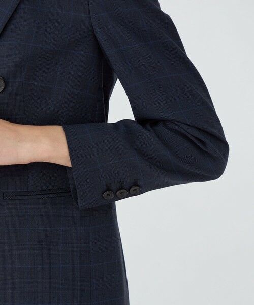 TOMORROWLAND / トゥモローランド テーラードジャケット | 365 BLUE WINDOWPANE ダブルブレストジャケット | 詳細7