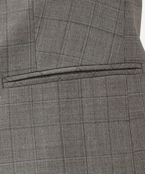 TOMORROWLAND / トゥモローランド テーラードジャケット | 365 GLEN CHECK ダブルブレストジャケット | 詳細10