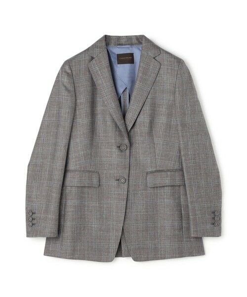 TOMORROWLAND/トゥモローランド SUMMERTIME BLUE シングル2Bジャケット 46 ブラウン系 38(11号) TOMORROWLAND/トゥモローランド SUMMERTIME BLUE シングル2Bジャケット 46 ブラウン系 38(11号)