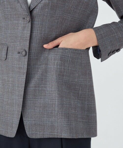 TOMORROWLAND / トゥモローランド テーラードジャケット | SUMMERTIME BLUE シングル2Bジャケット | 詳細8