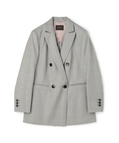 TOMORROWLAND / トゥモローランド テーラードジャケット | ZELANDER GLEN CHECK ダブルブレストジャケット