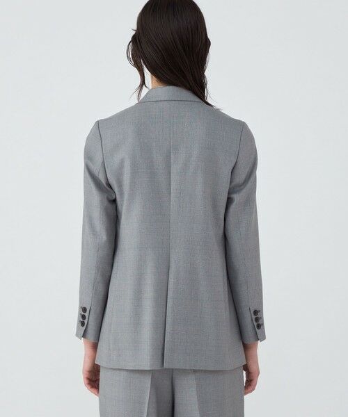 TOMORROWLAND / トゥモローランド テーラードジャケット | ZELANDER GLEN CHECK ダブルブレストジャケット | 詳細4