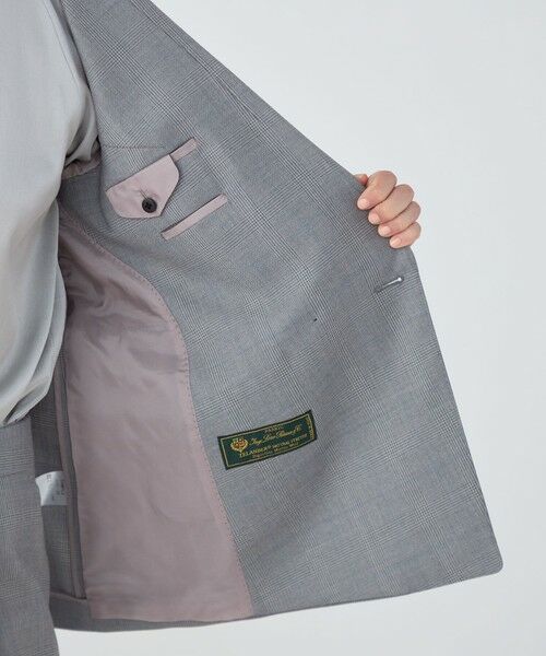 TOMORROWLAND / トゥモローランド テーラードジャケット | ZELANDER GLEN CHECK ダブルブレストジャケット | 詳細5