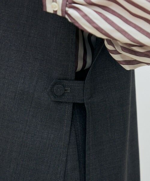 TOMORROWLAND / トゥモローランド ベスト | ラメグレー Vネックジレ | 詳細9