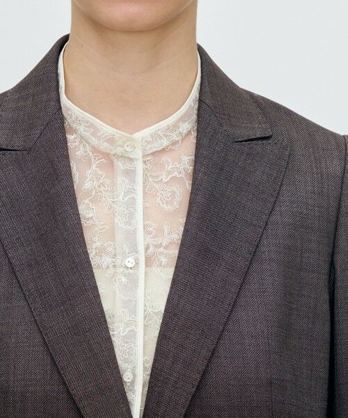 TOMORROWLAND / トゥモローランド テーラードジャケット | ウーステッドカルゼ 1Bテーラードジャケット | 詳細6