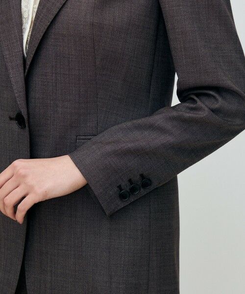 TOMORROWLAND / トゥモローランド テーラードジャケット | ウーステッドカルゼ 1Bテーラードジャケット | 詳細7