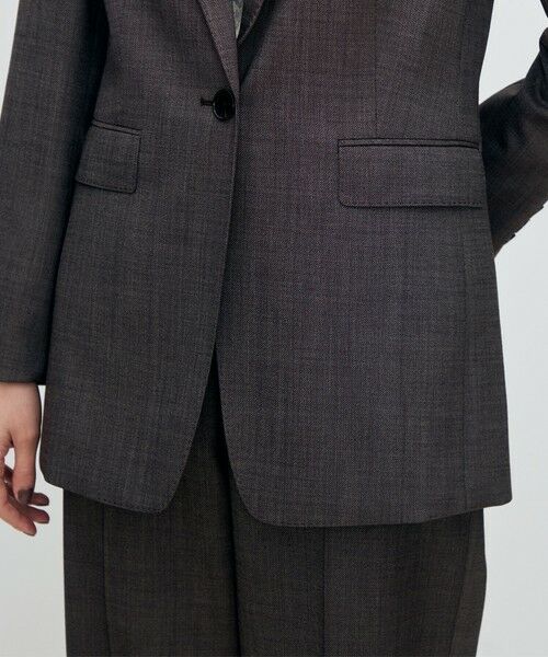 TOMORROWLAND / トゥモローランド テーラードジャケット | ウーステッドカルゼ 1Bテーラードジャケット | 詳細8