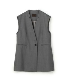 美品⭐︎トゥモローランドＢ　ベスト セール】 ラメグレー Vネックジレ （ベスト）｜TOMORROWLAND