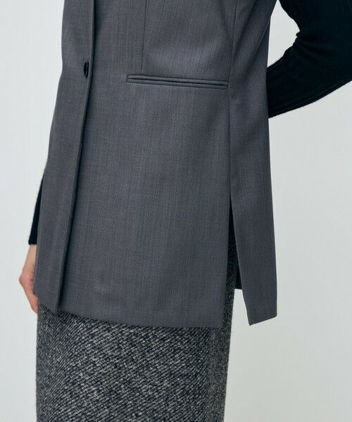 TOMORROWLAND / トゥモローランド ベスト | ウーステッドカルゼ キザミカラージレ | 詳細8