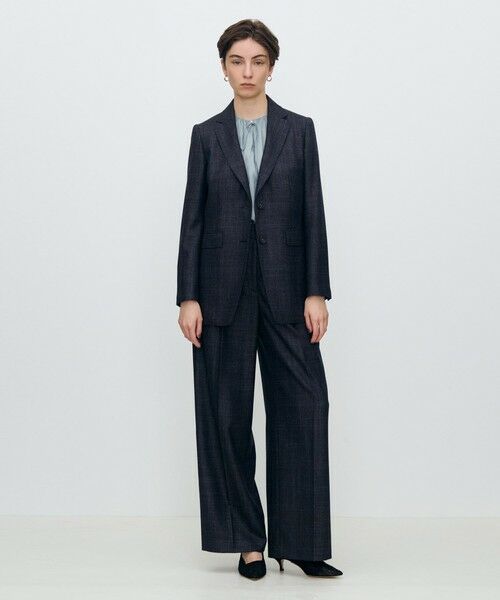 TOMORROWLAND / トゥモローランド テーラードジャケット | SILK AIR PANE シングル2Bジャケット | 詳細1