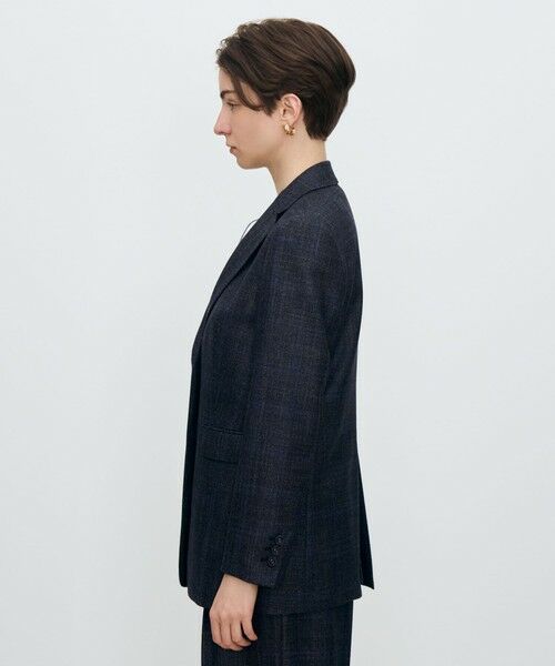 TOMORROWLAND / トゥモローランド テーラードジャケット | SILK AIR PANE シングル2Bジャケット | 詳細3