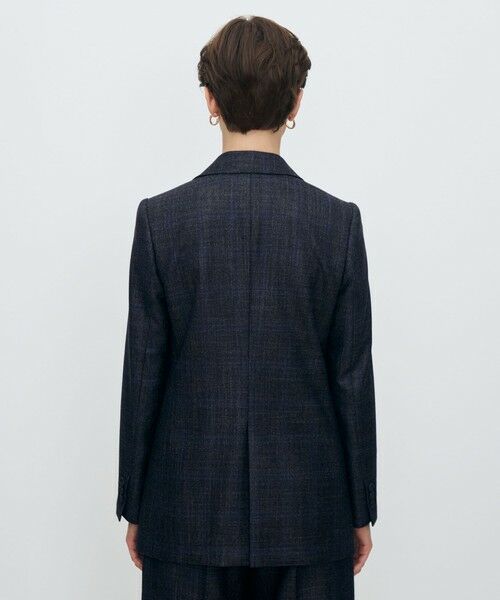 TOMORROWLAND / トゥモローランド テーラードジャケット | SILK AIR PANE シングル2Bジャケット | 詳細4