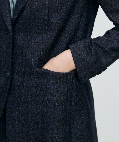 TOMORROWLAND / トゥモローランド テーラードジャケット | SILK AIR PANE シングル2Bジャケット | 詳細8