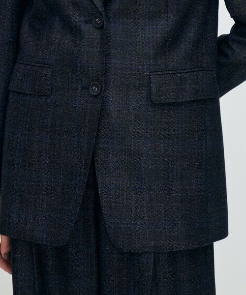 TOMORROWLAND / トゥモローランド テーラードジャケット | SILK AIR PANE シングル2Bジャケット | 詳細9