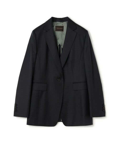 TOMORROWLAND / トゥモローランド テーラードジャケット | 365 PINHEAD 1Bテーラードジャケット(68 ネイビー系)