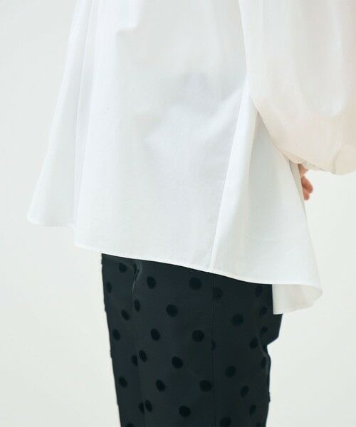 TOMORROWLAND / トゥモローランド シャツ・ブラウス(半袖以外) | ホワイトコンビネーション ボザムチュニックブラウス | 詳細7