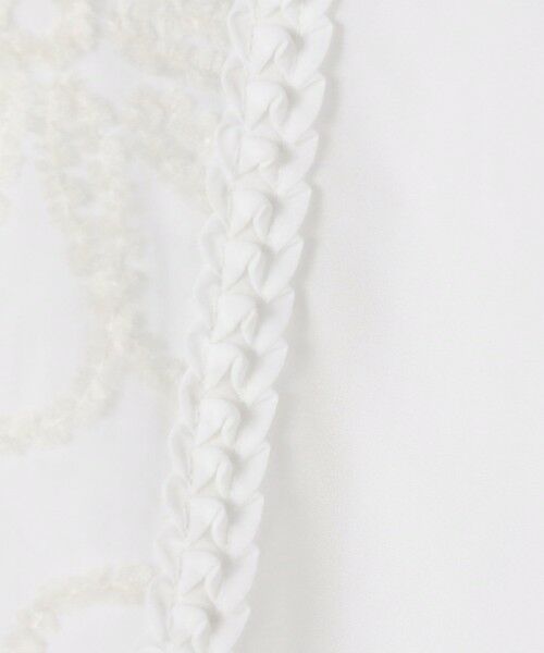 TOMORROWLAND / トゥモローランド シャツ・ブラウス(半袖以外) | ホワイトコンビネーション ボザムチュニックブラウス | 詳細8