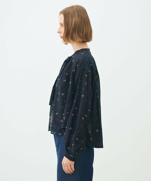 TOMORROWLAND / トゥモローランド シャツ・ブラウス（半袖以外） | フルーロンエンブロイダリー ボウタイブラウス | 詳細3