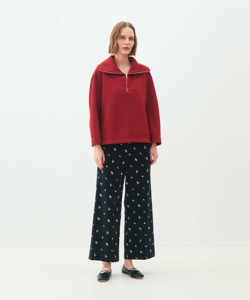 TOMORROWLAND / トゥモローランド その他トップス | ダンボールニット ハーフジッププルオーバー | 詳細1