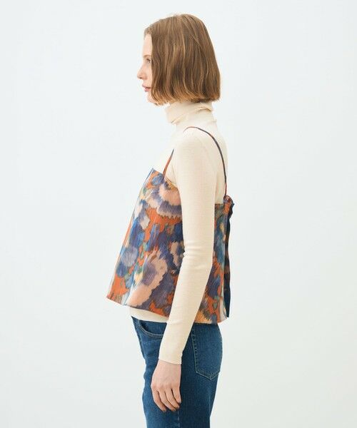 TOMORROWLAND / トゥモローランド その他トップス | ヴァーミリオンプリント トラペーズキャミソール | 詳細3