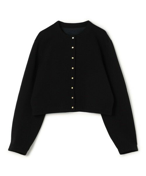 極美品♡ルネ♡ボレロジャケット LEATHER HYBRID BOLERO JACKET レザーハイブリッドボレロ