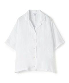 TOMORROWLAND / トゥモローランド シャツ・ブラウス | ライトウェイトリネン オープンカラーシャツ WKO3956