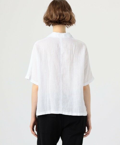 TOMORROWLAND / トゥモローランド シャツ・ブラウス | ライトウェイトリネン オープンカラーシャツ WKO3956 | 詳細4