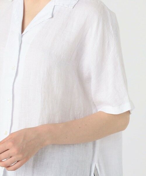 TOMORROWLAND / トゥモローランド シャツ・ブラウス | ライトウェイトリネン オープンカラーシャツ WKO3956 | 詳細7