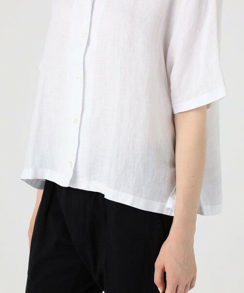 TOMORROWLAND / トゥモローランド シャツ・ブラウス | ライトウェイトリネン オープンカラーシャツ WKO3956 | 詳細8