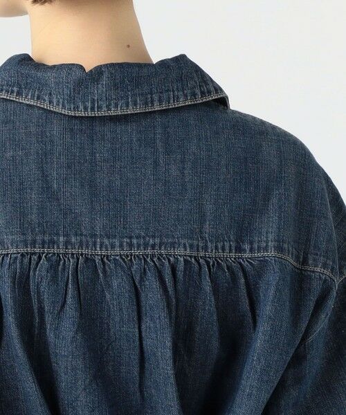 TOMORROWLAND / トゥモローランド ミニ丈・ひざ丈ワンピース | コットンデニム ベルテッドシャツワンピース WCID6947 | 詳細5