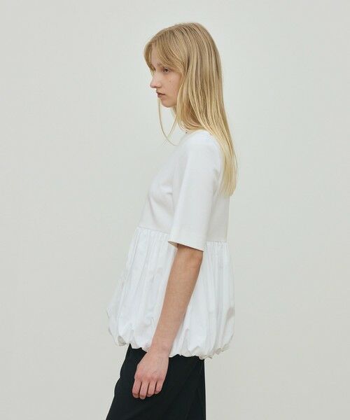 TOMORROWLAND / トゥモローランド シャツ・ブラウス | コットンタイプライター コンビバルーンプルオーバー | 詳細3