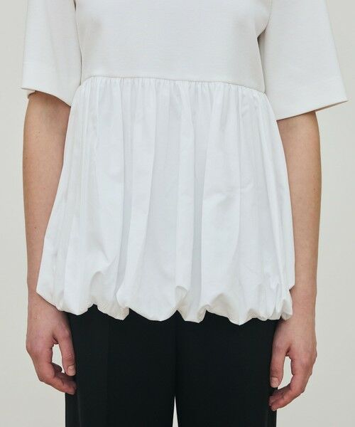 TOMORROWLAND / トゥモローランド シャツ・ブラウス | コットンタイプライター コンビバルーンプルオーバー | 詳細7