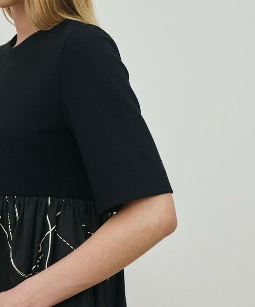 TOMORROWLAND / トゥモローランド シャツ・ブラウス | コードステッチプリント コンビバルーンプルオーバー | 詳細6